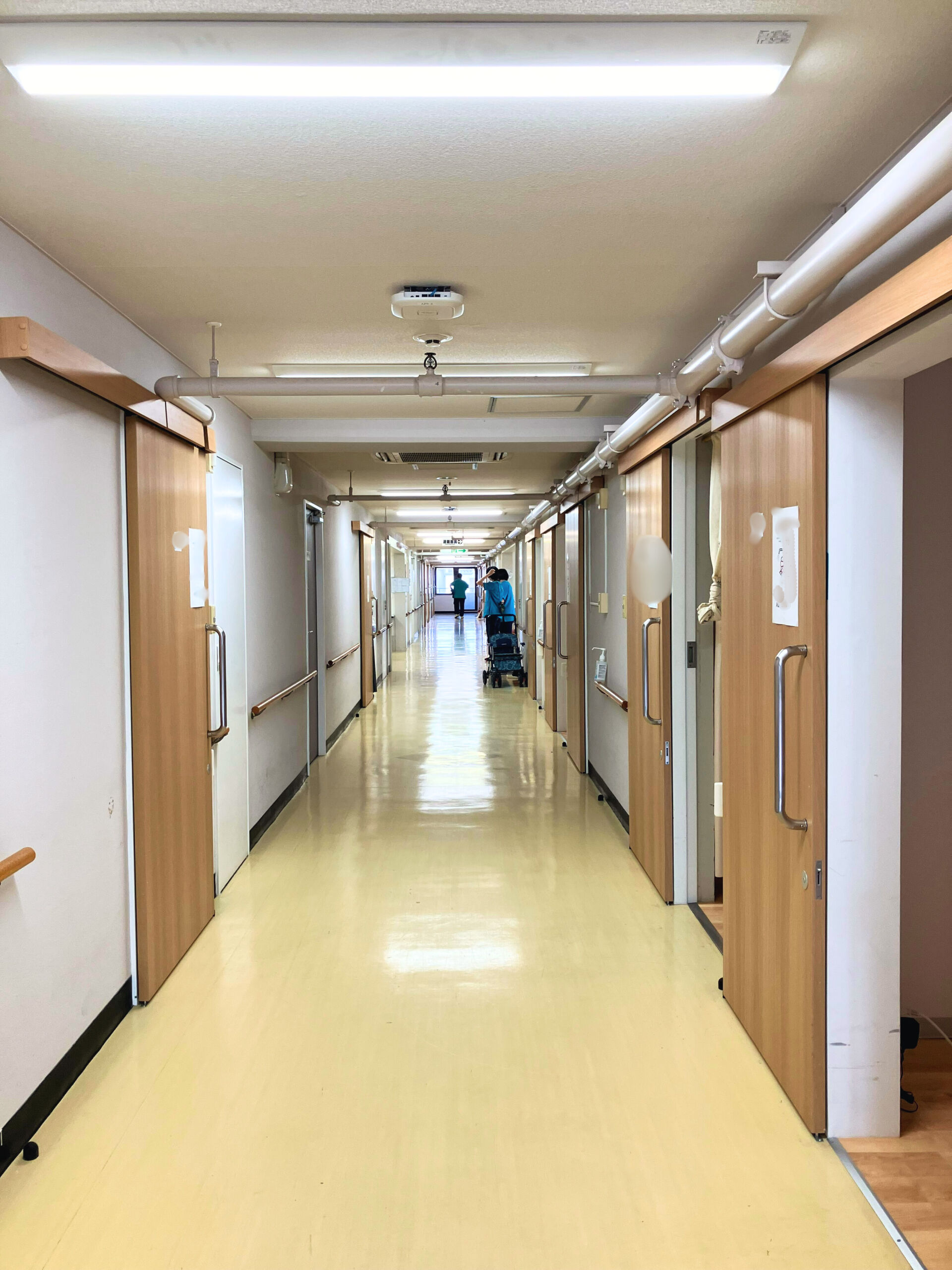 介護施設の廊下